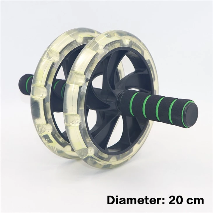 200mm Transparent Silent Double Wheel Ab Roller suppliers